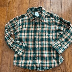 WonderKids Vintage plaid Boys shirt